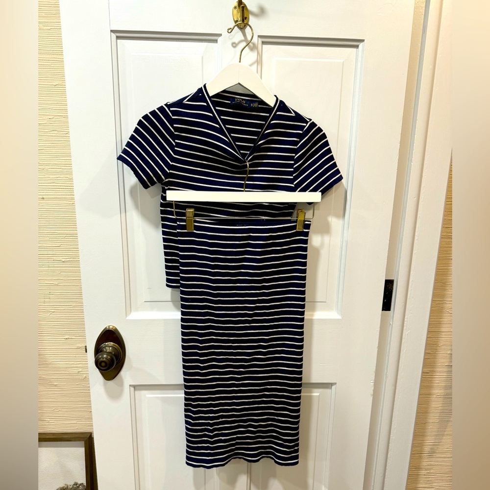 Polo Ralph Lauren Top and Skirt Set